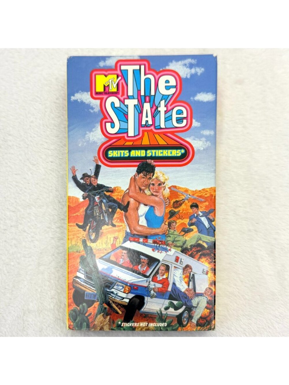 The State Skits & Stickers VHS 1995 MTV Home Video
